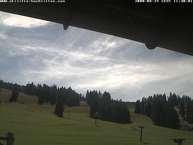 Archived image Webcam Hochlitten Riefensberg in Vorarlberg