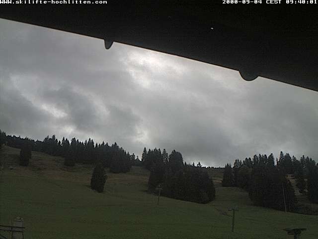 Archiv Foto Webcam Hochlitten Riefensberg im Bregenzerwald