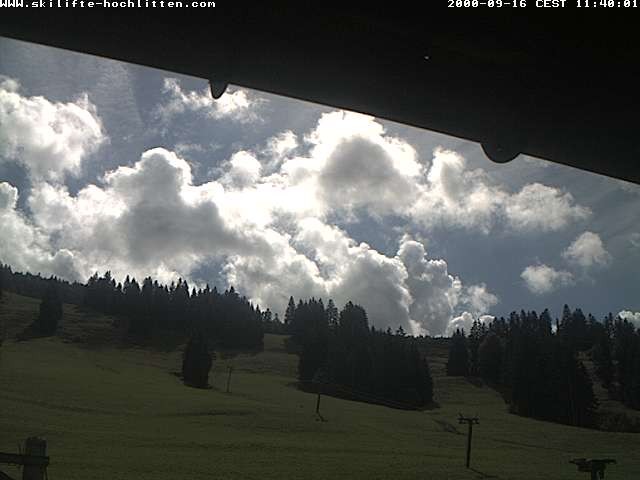 Archiv Foto Webcam Hochlitten Riefensberg im Bregenzerwald
