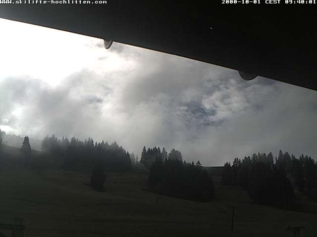 Archiv Foto Webcam Hochlitten Riefensberg im Bregenzerwald