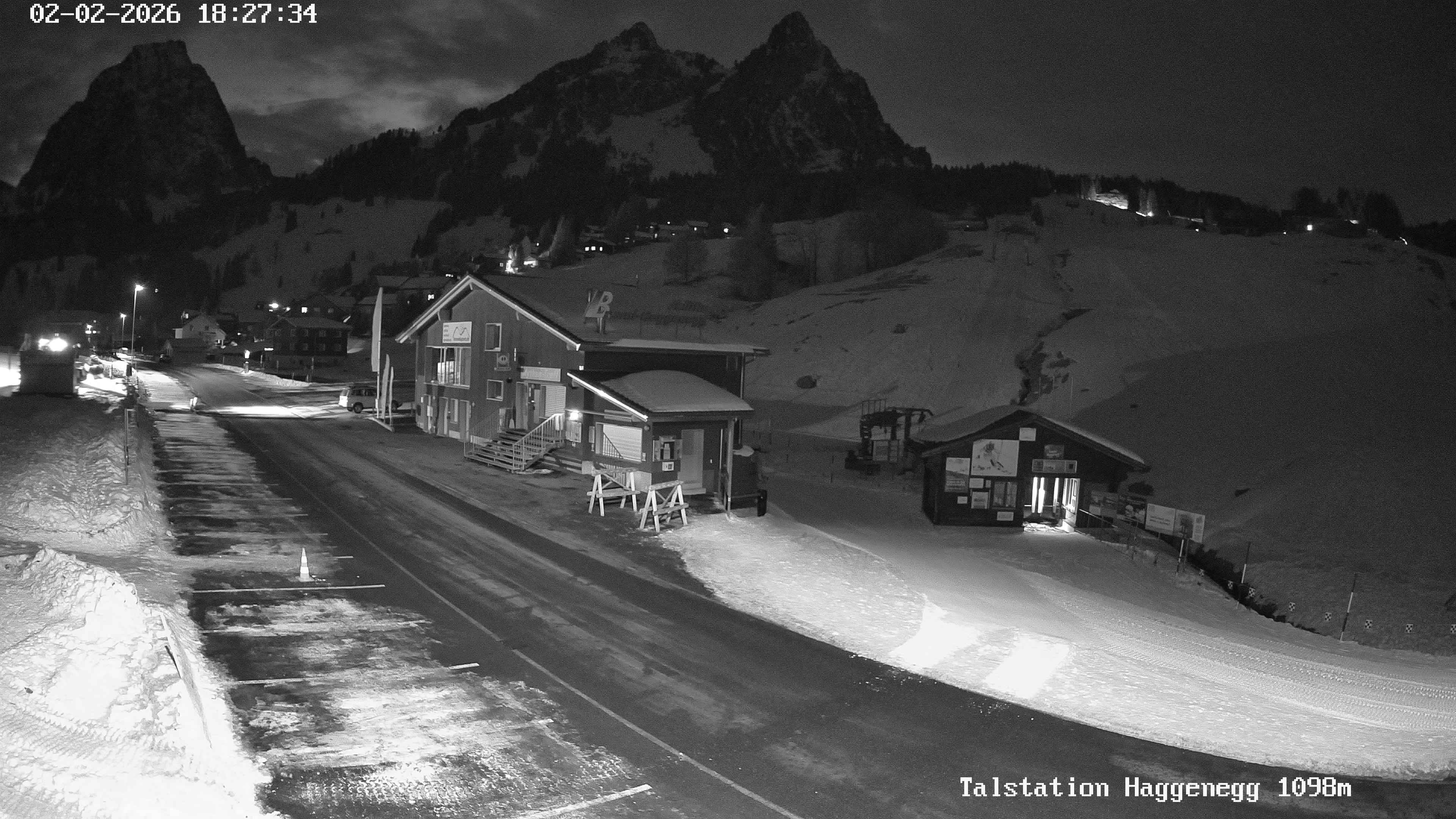 Archiv Foto Webcam Talstation Skilifte Brunni-Haggenegg, Zentralschweiz