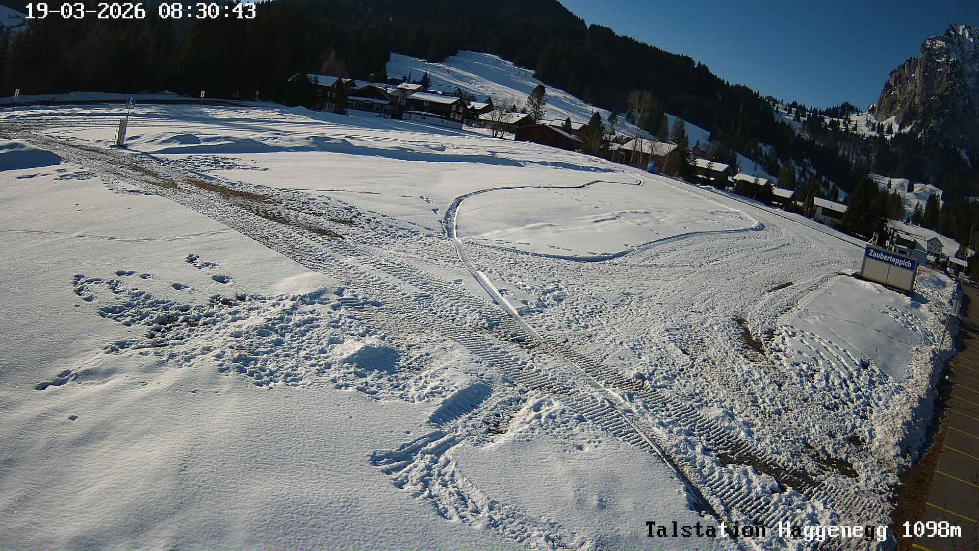 Archiv Foto Webcam Talstation Skilifte Brunni-Haggenegg, Zentralschweiz