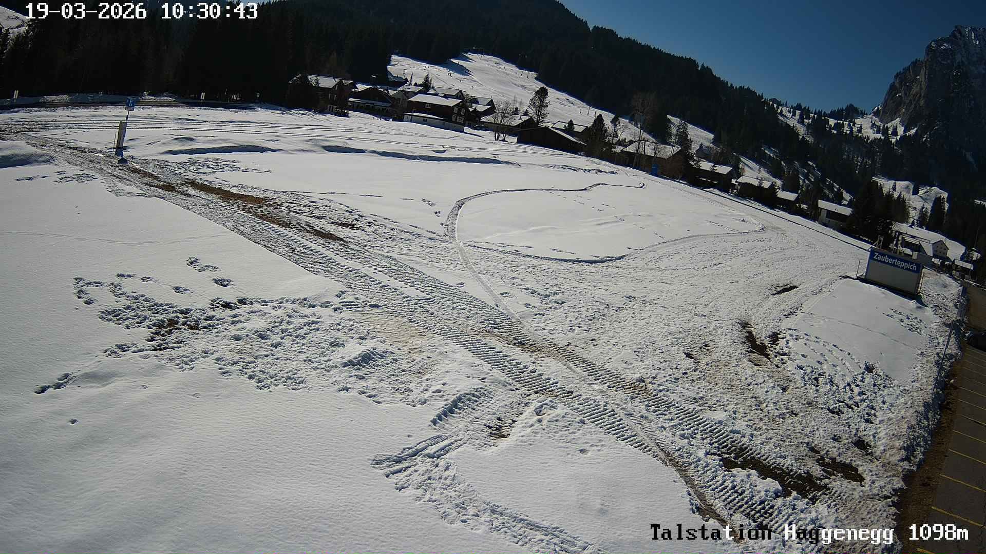 Archiv Foto Webcam Talstation Skilifte Brunni-Haggenegg, Zentralschweiz