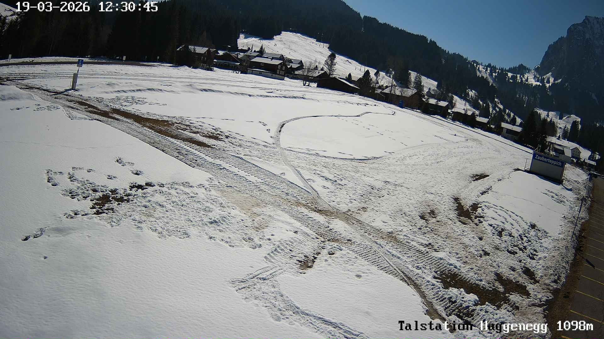 Archiv Foto Webcam Talstation Skilifte Brunni-Haggenegg, Zentralschweiz