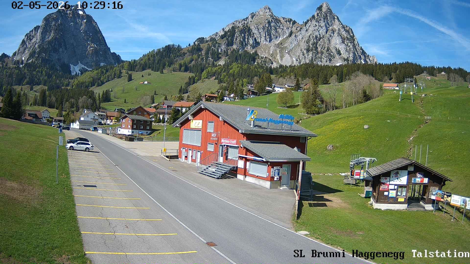 Archiv Foto Webcam Talstation Skilifte Brunni-Haggenegg, Zentralschweiz