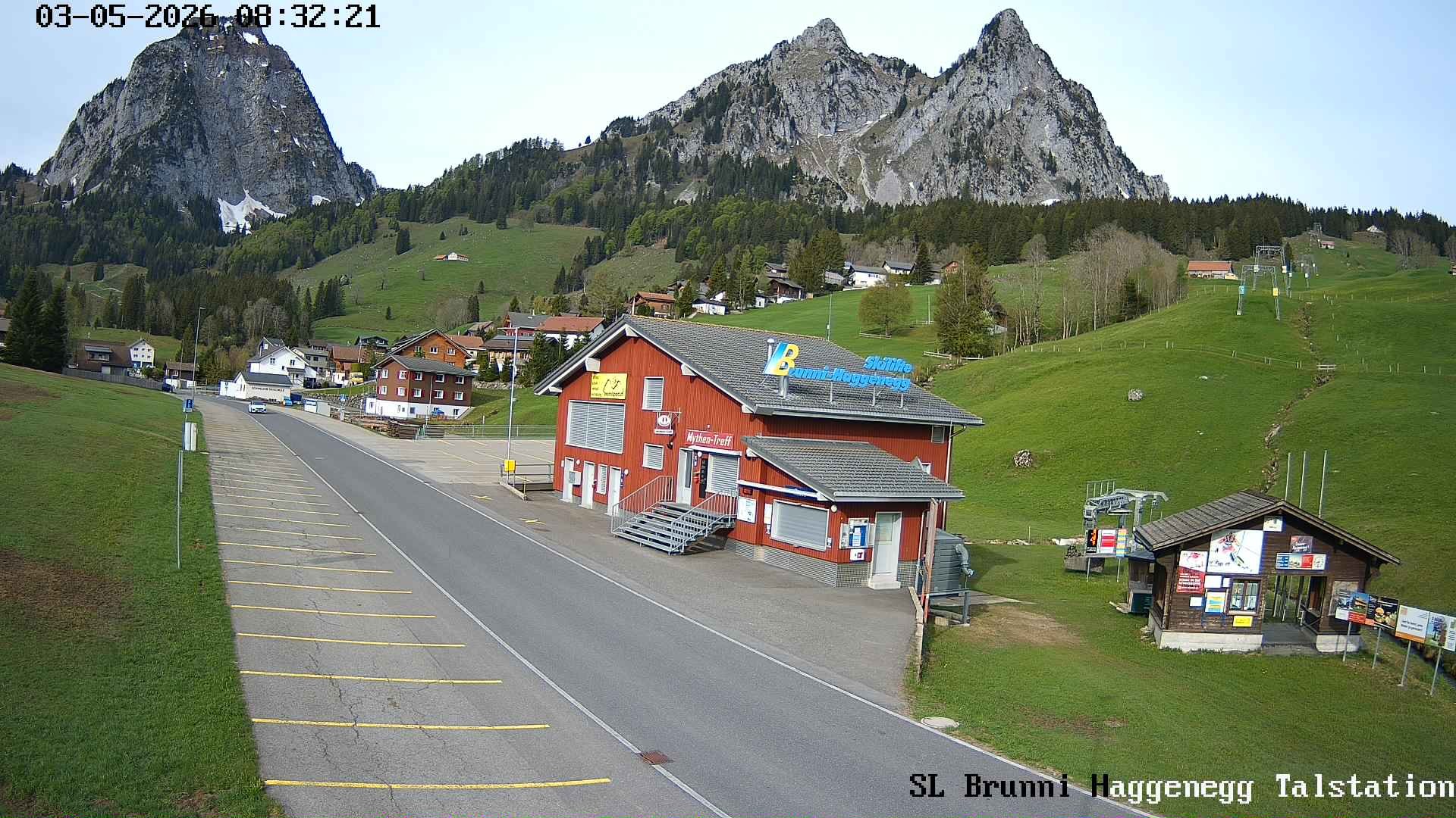 Archiv Foto Webcam Talstation Skilifte Brunni-Haggenegg, Zentralschweiz