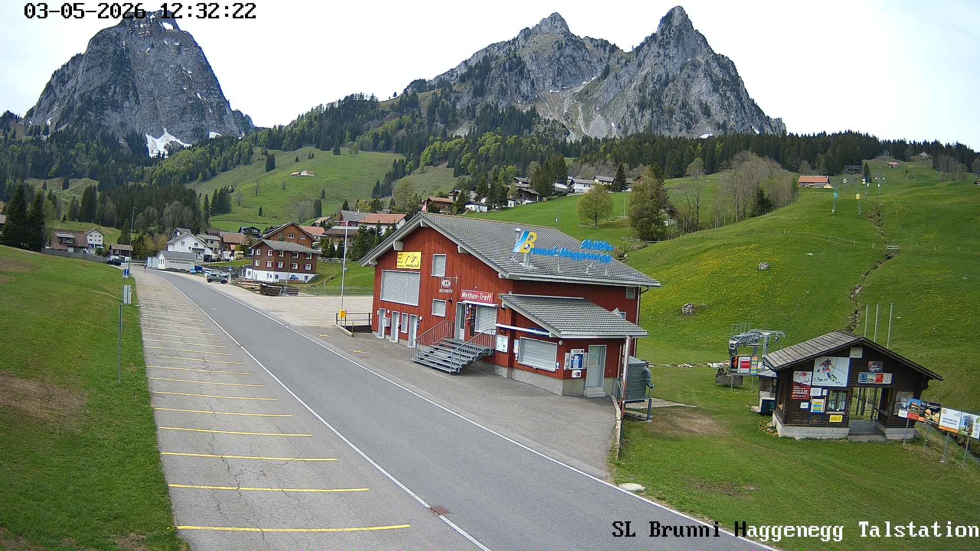 Archiv Foto Webcam Talstation Skilifte Brunni-Haggenegg, Zentralschweiz
