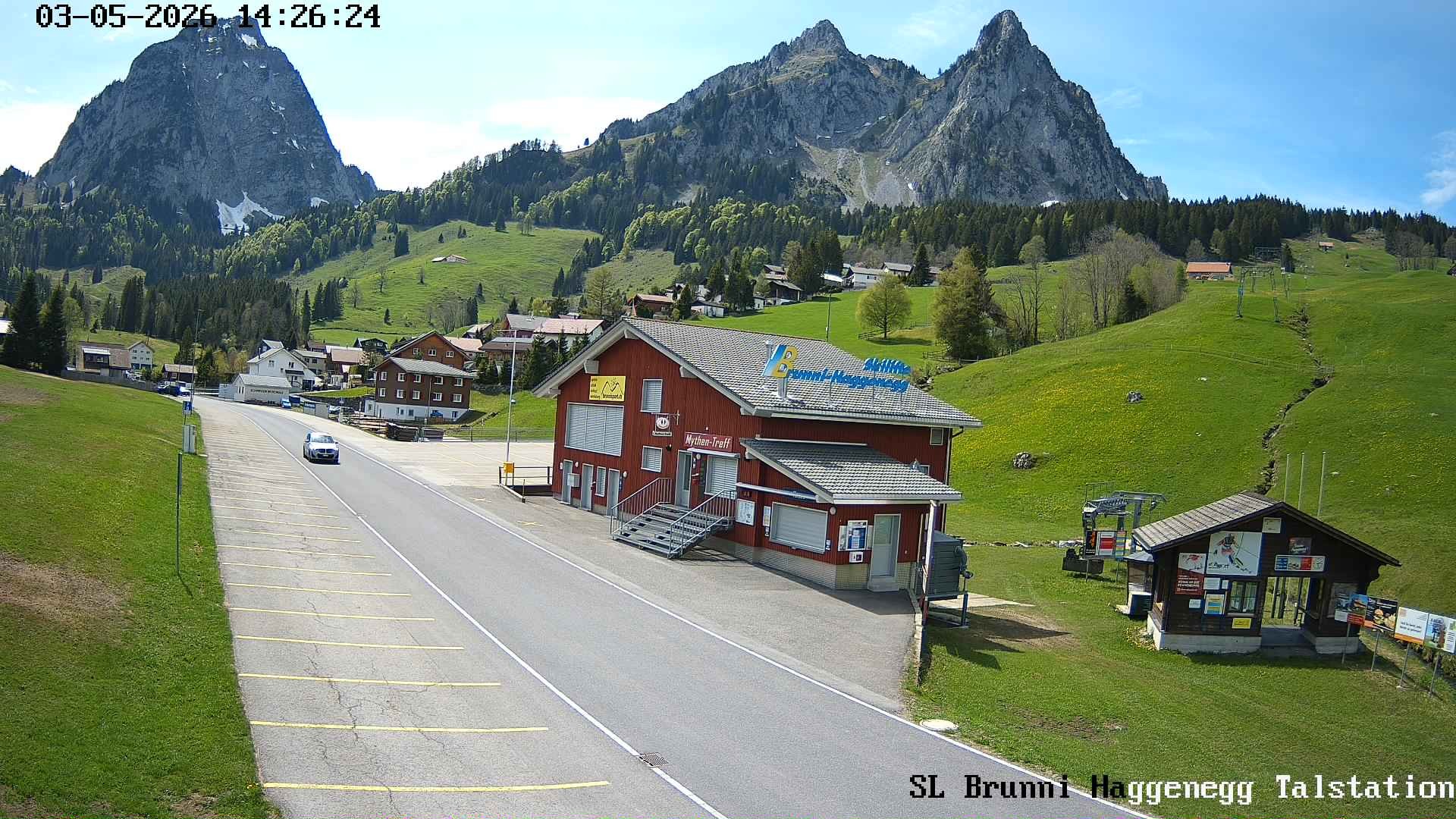 Archiv Foto Webcam Talstation Skilifte Brunni-Haggenegg, Zentralschweiz