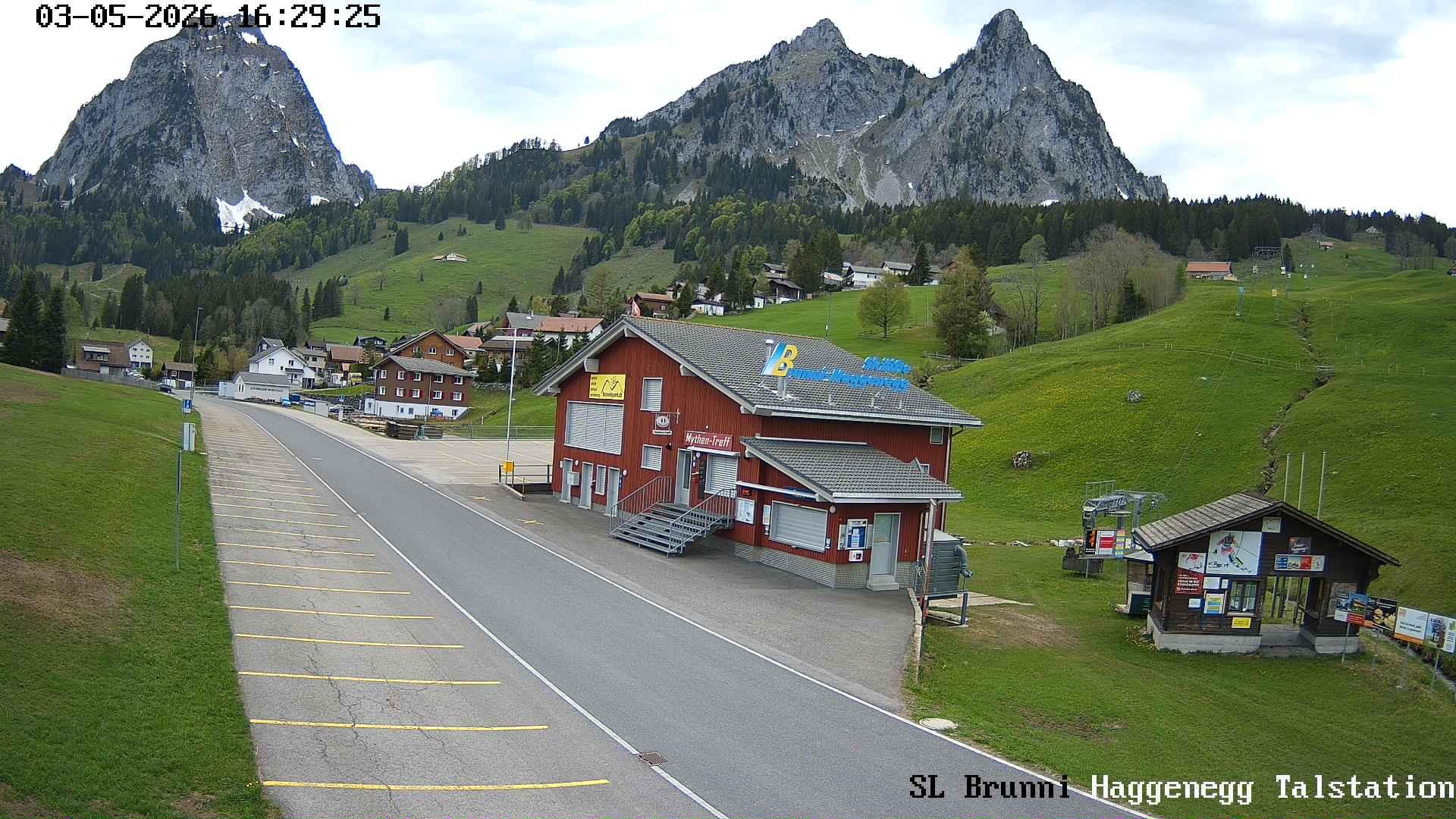 Archiv Foto Webcam Talstation Skilifte Brunni-Haggenegg, Zentralschweiz