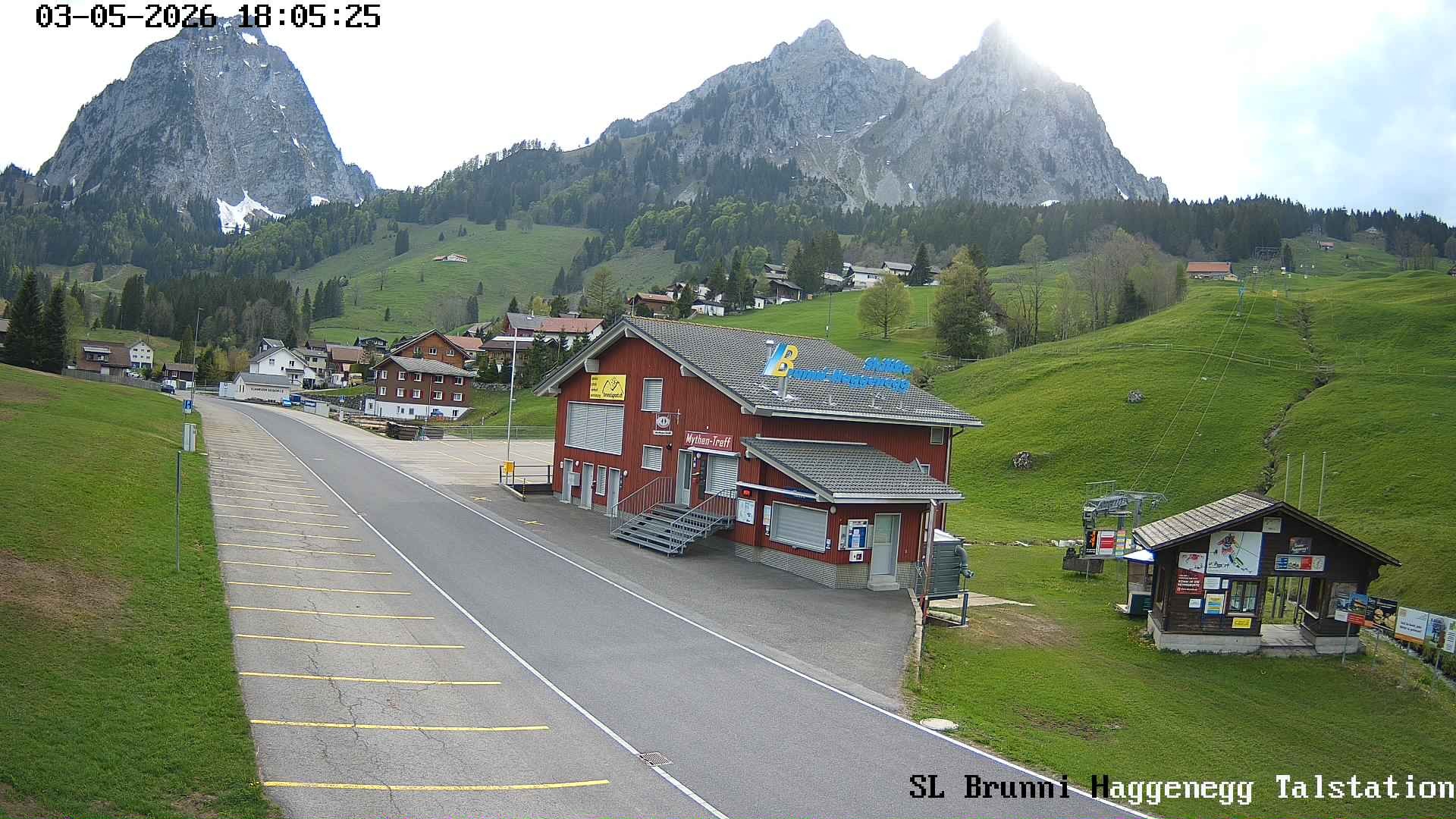 Archiv Foto Webcam Talstation Skilifte Brunni-Haggenegg, Zentralschweiz