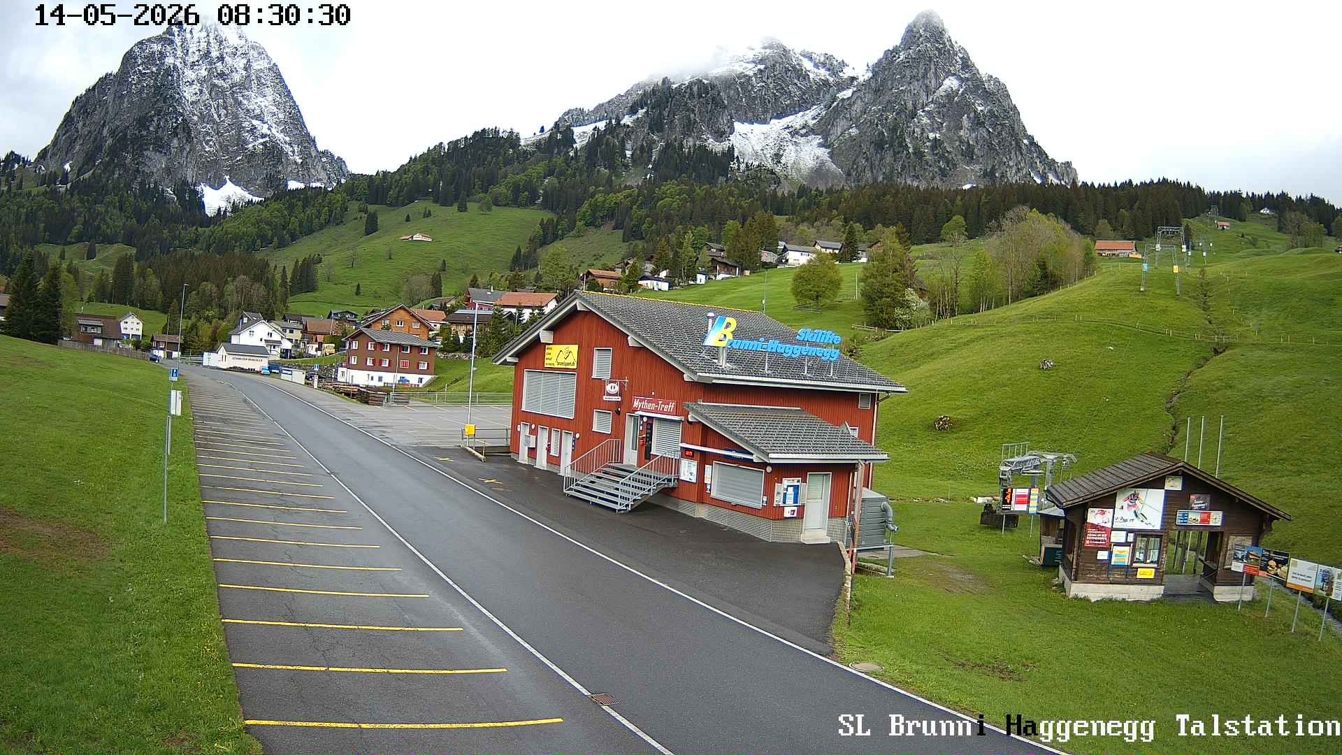 Archiv Foto Webcam Talstation Skilifte Brunni-Haggenegg, Zentralschweiz
