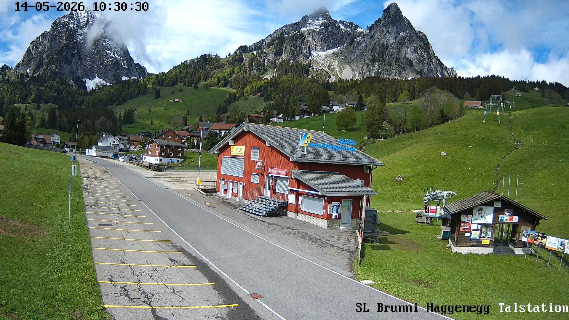 Archiv Foto Webcam Talstation Skilifte Brunni-Haggenegg, Zentralschweiz