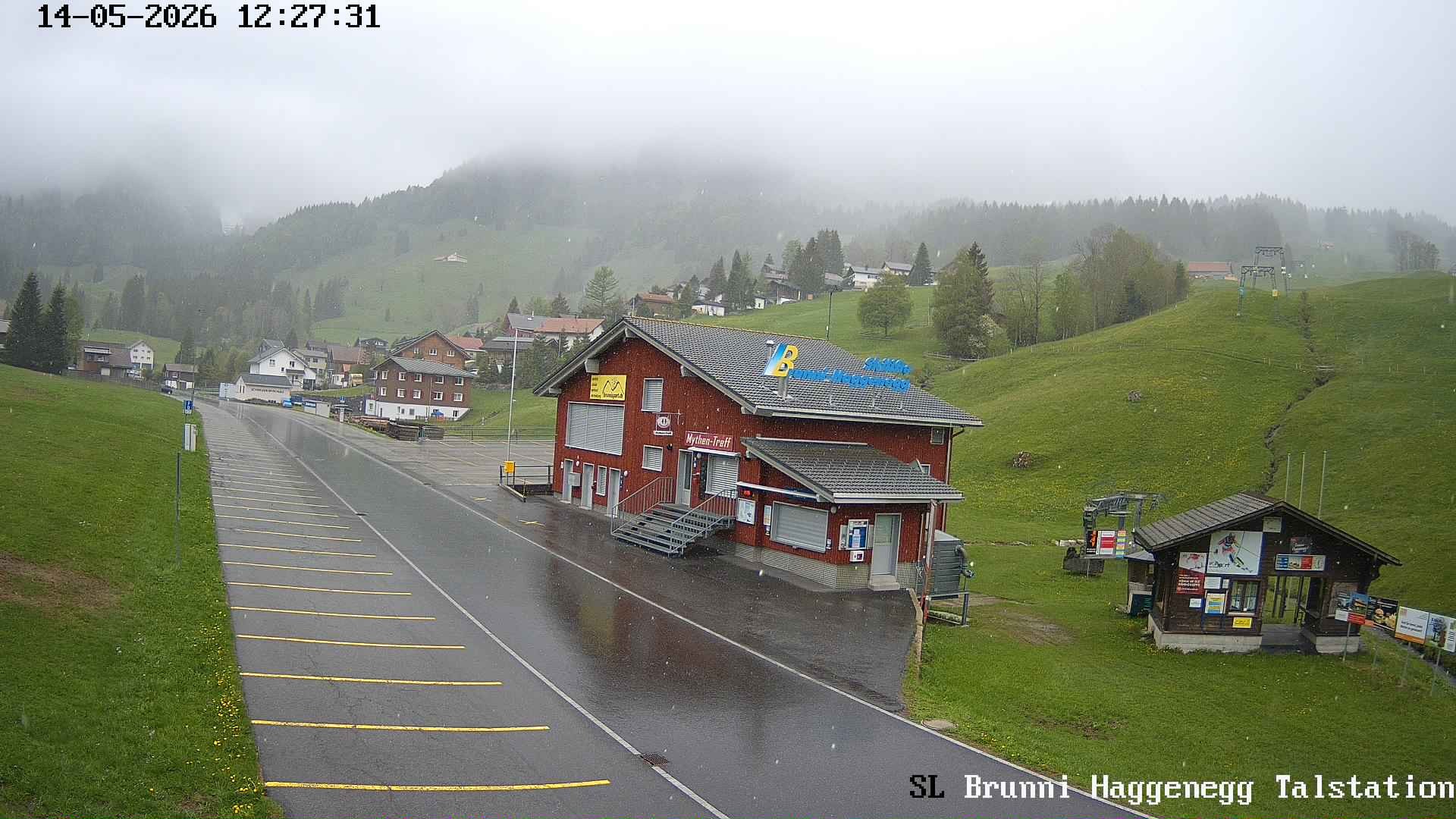 Archiv Foto Webcam Talstation Skilifte Brunni-Haggenegg, Zentralschweiz