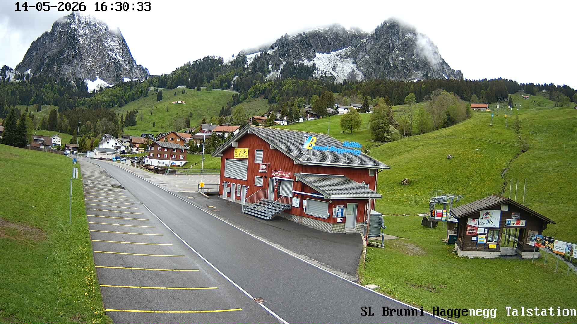 Archiv Foto Webcam Talstation Skilifte Brunni-Haggenegg, Zentralschweiz