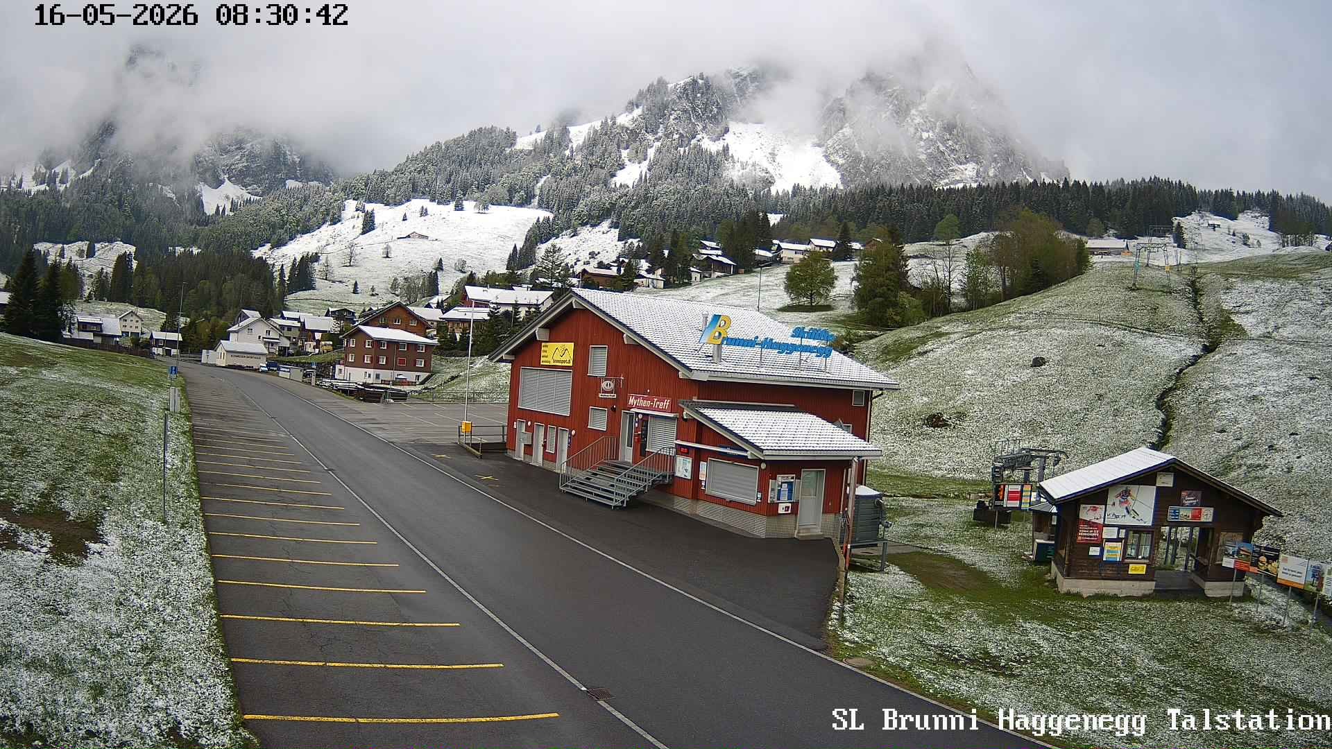 Archiv Foto Webcam Talstation Skilifte Brunni-Haggenegg, Zentralschweiz