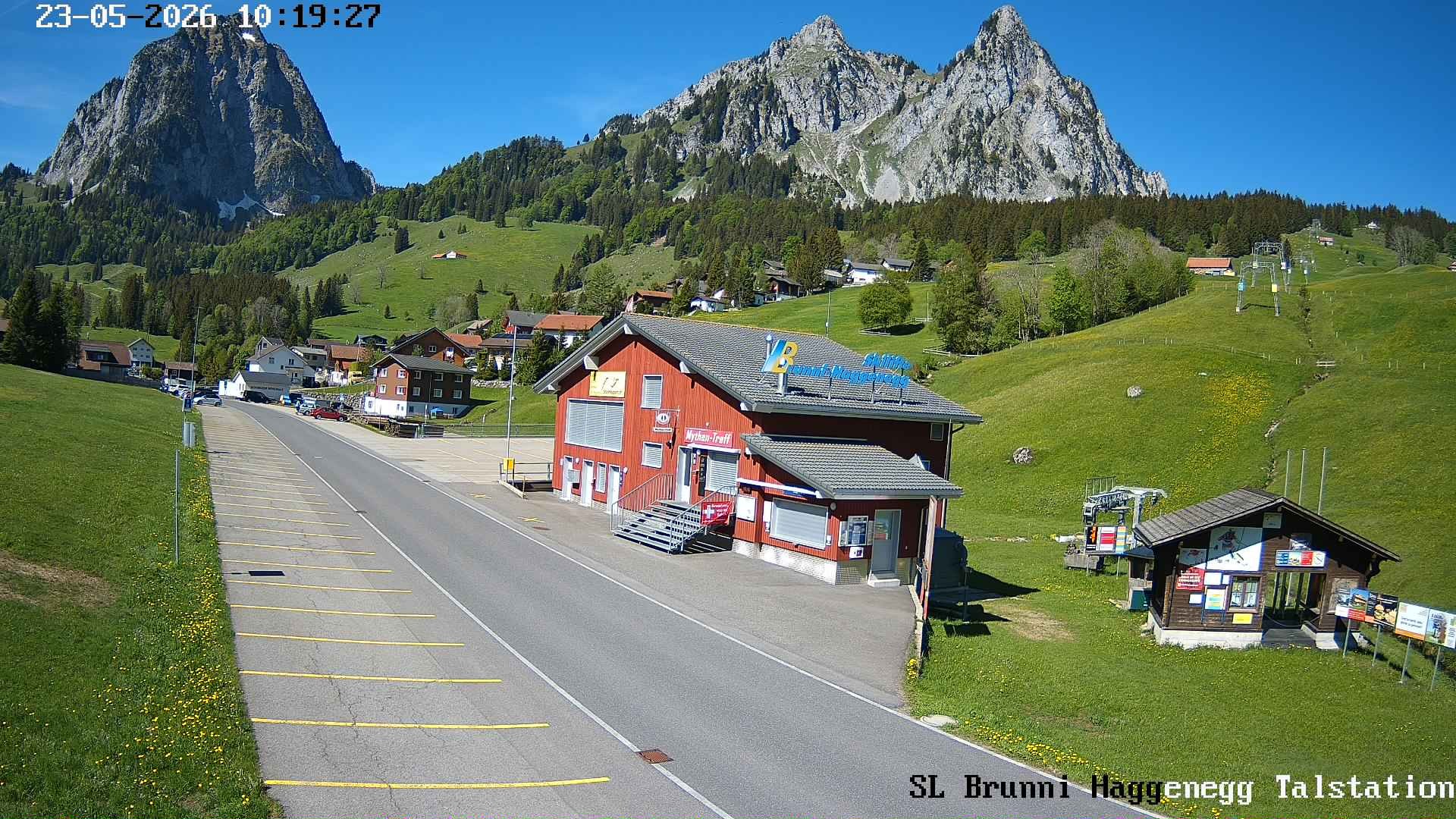Archiv Foto Webcam Talstation Skilifte Brunni-Haggenegg, Zentralschweiz