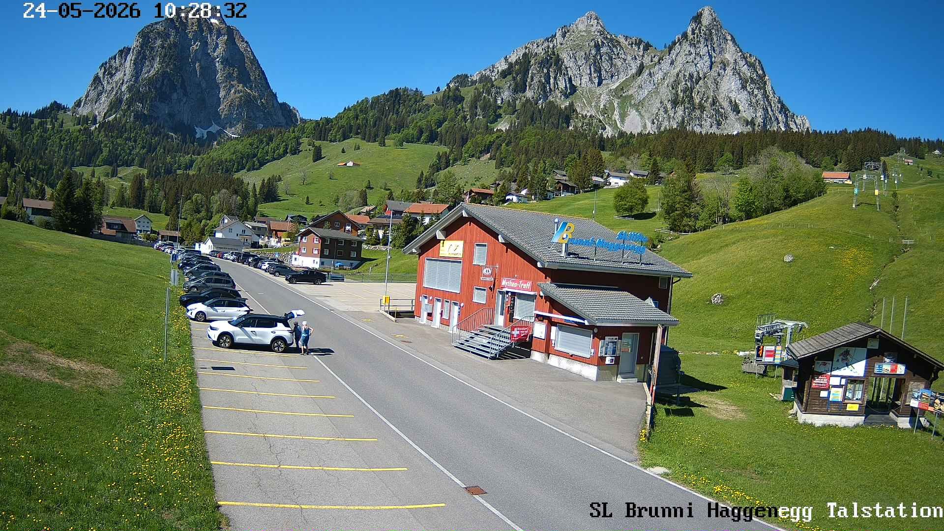 Archiv Foto Webcam Talstation Skilifte Brunni-Haggenegg, Zentralschweiz