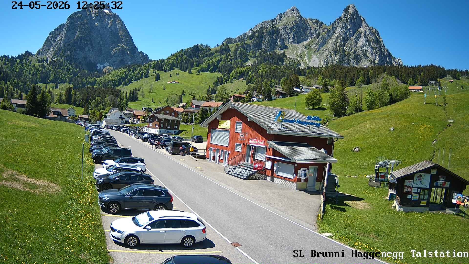 Archiv Foto Webcam Talstation Skilifte Brunni-Haggenegg, Zentralschweiz