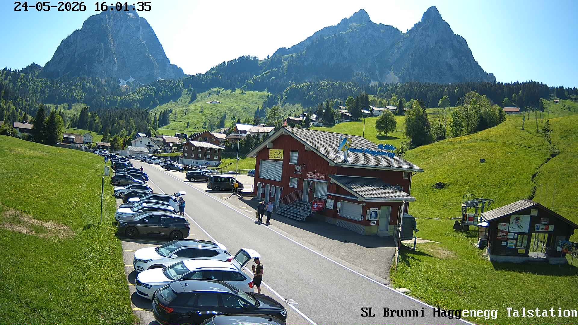 Archiv Foto Webcam Talstation Skilifte Brunni-Haggenegg, Zentralschweiz