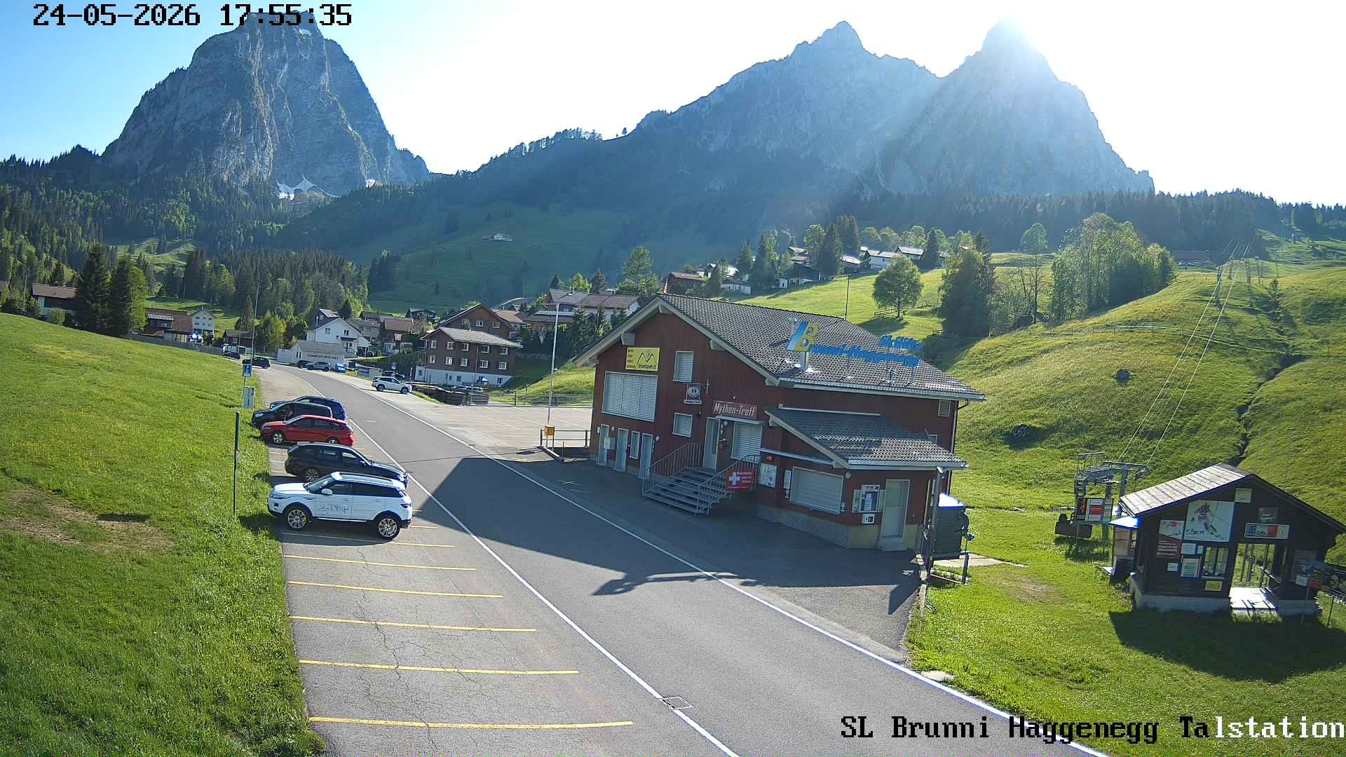 Archiv Foto Webcam Talstation Skilifte Brunni-Haggenegg, Zentralschweiz
