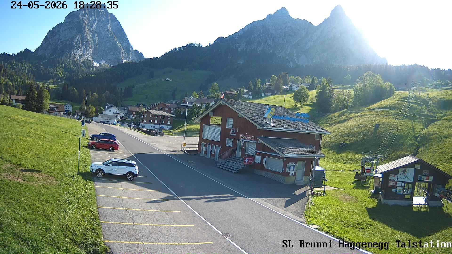 Archiv Foto Webcam Talstation Skilifte Brunni-Haggenegg, Zentralschweiz