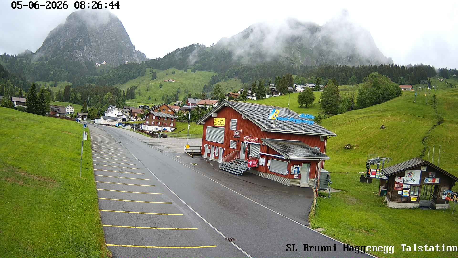 Archiv Foto Webcam Talstation Skilifte Brunni-Haggenegg, Zentralschweiz