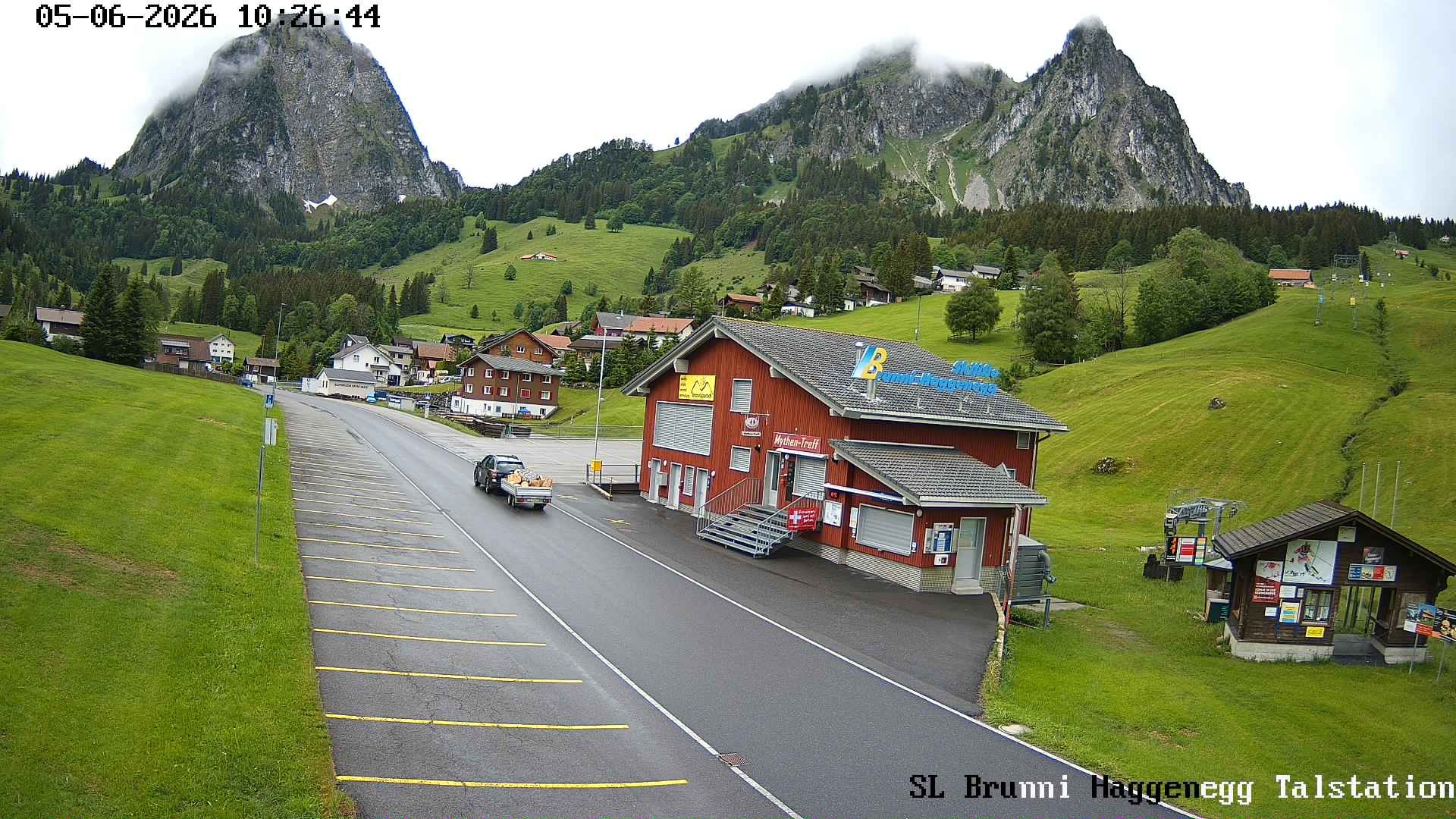Archiv Foto Webcam Talstation Skilifte Brunni-Haggenegg, Zentralschweiz