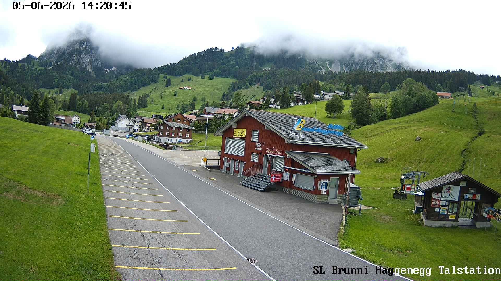 Archiv Foto Webcam Talstation Skilifte Brunni-Haggenegg, Zentralschweiz