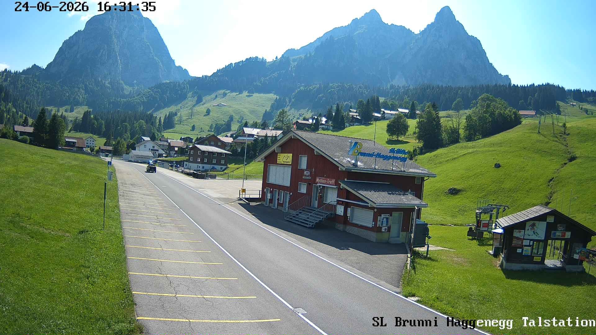 Archiv Foto Webcam Talstation Skilifte Brunni-Haggenegg, Zentralschweiz