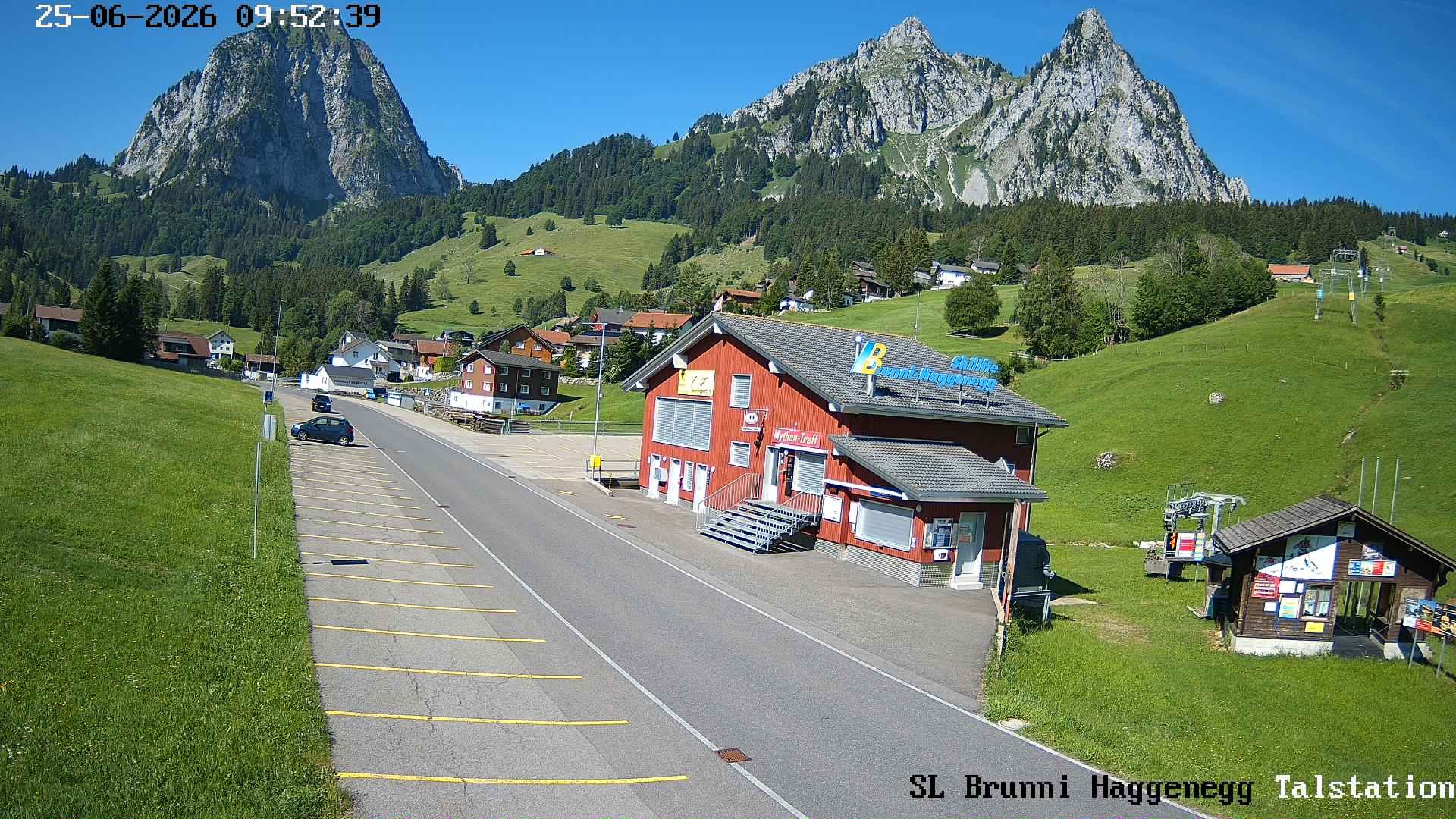 Archiv Foto Webcam Talstation Skilifte Brunni-Haggenegg, Zentralschweiz
