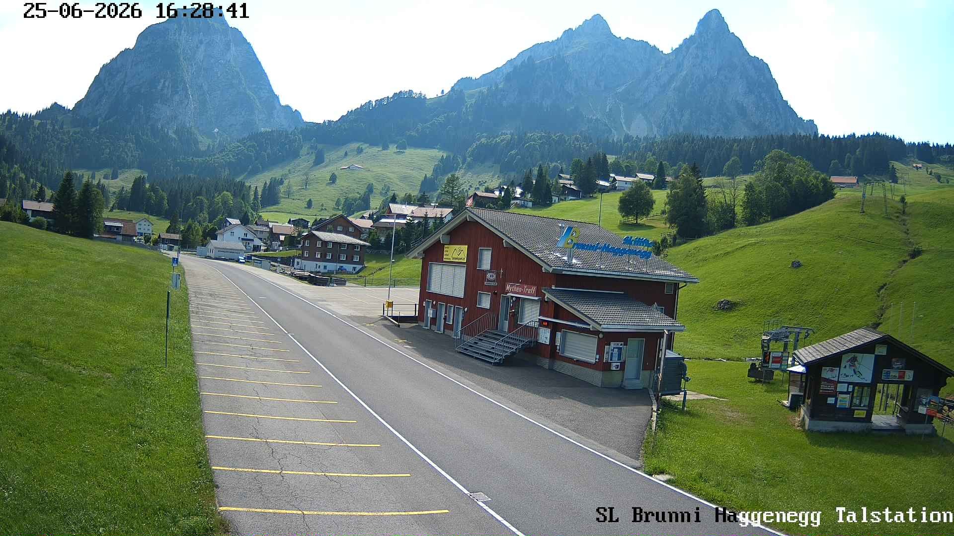 Archiv Foto Webcam Talstation Skilifte Brunni-Haggenegg, Zentralschweiz