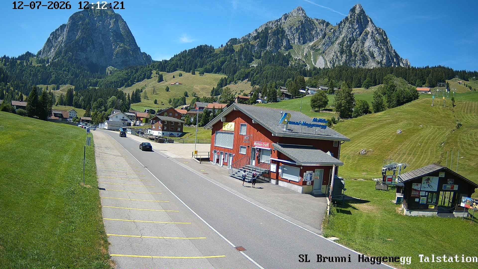 Archiv Foto Webcam Talstation Skilifte Brunni-Haggenegg, Zentralschweiz