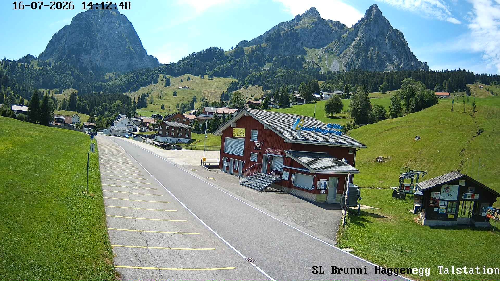 Archiv Foto Webcam Talstation Skilifte Brunni-Haggenegg, Zentralschweiz