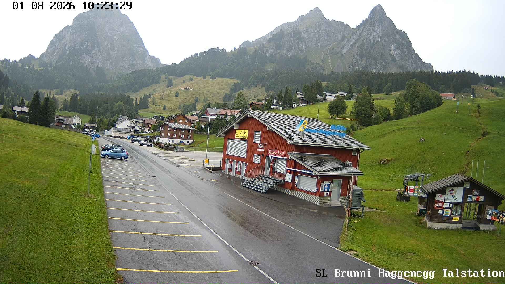 Archiv Foto Webcam Talstation Skilifte Brunni-Haggenegg, Zentralschweiz
