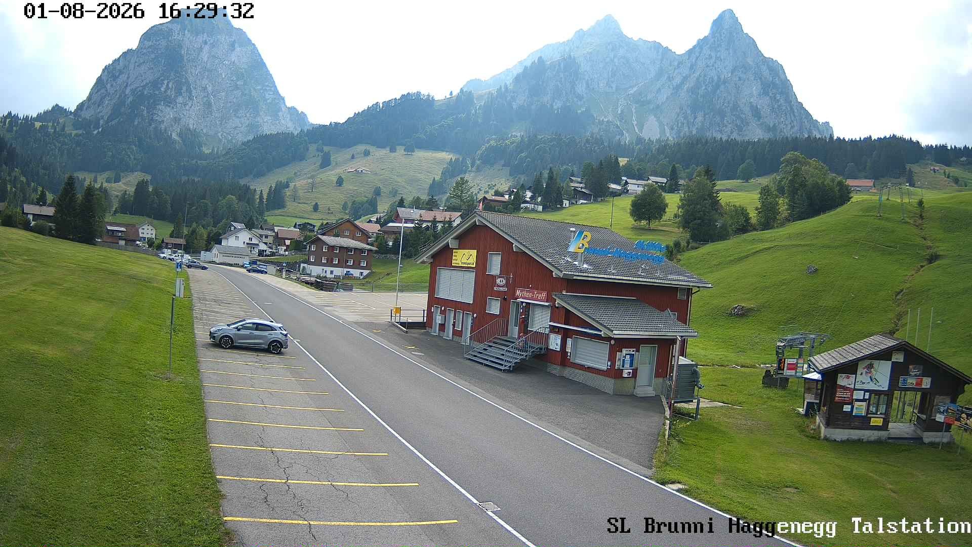 Archiv Foto Webcam Talstation Skilifte Brunni-Haggenegg, Zentralschweiz