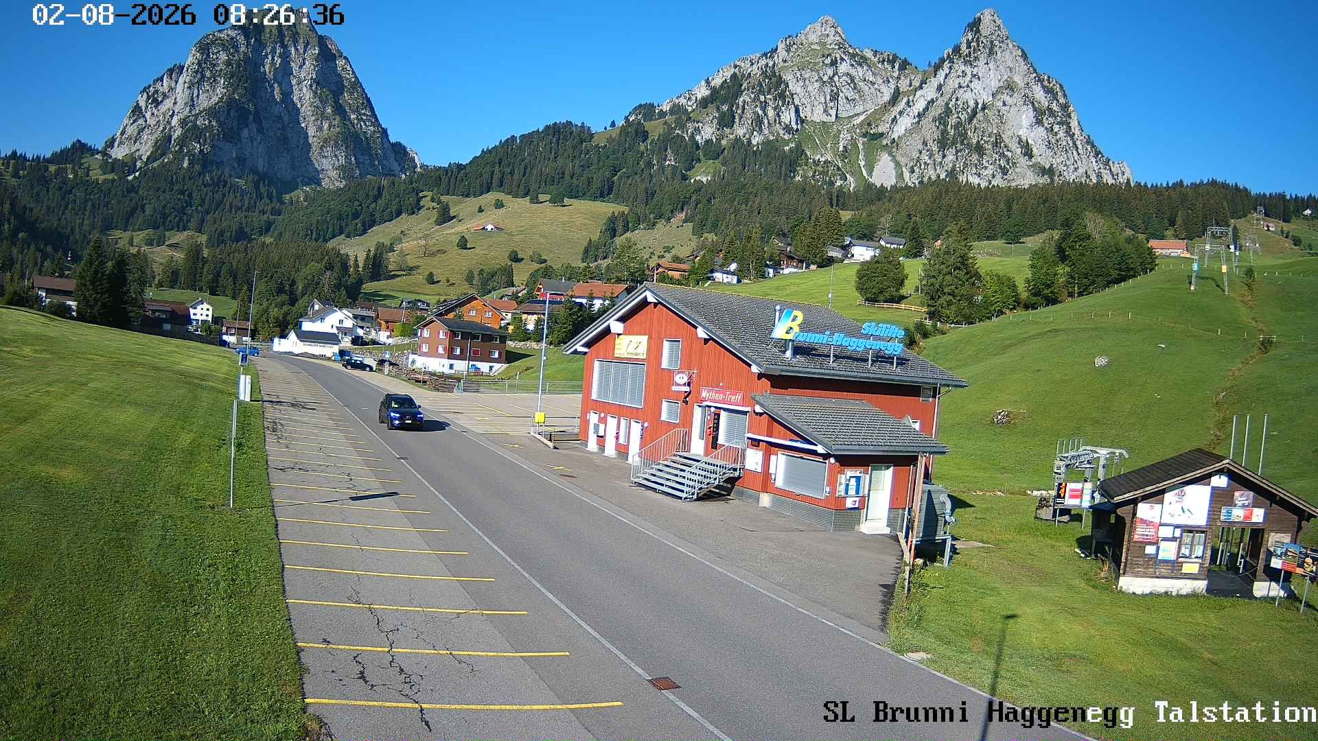 Archiv Foto Webcam Talstation Skilifte Brunni-Haggenegg, Zentralschweiz