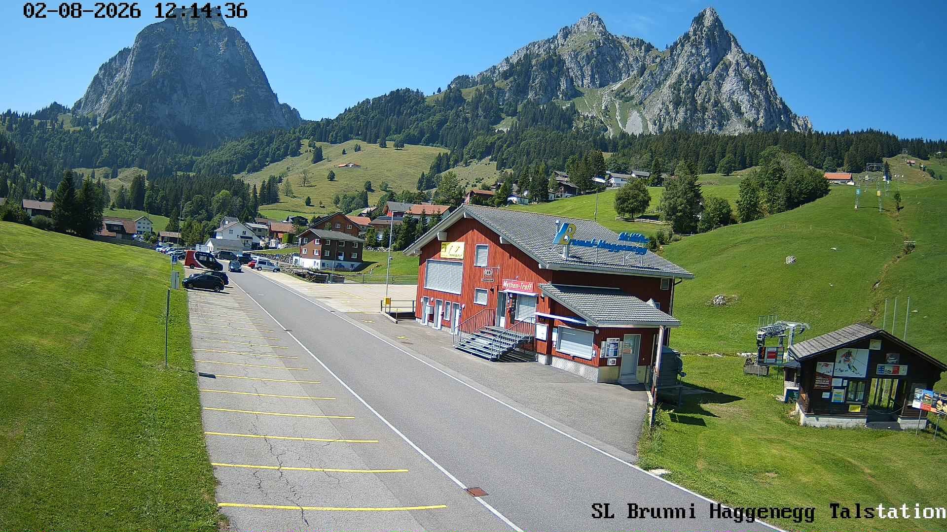 Archiv Foto Webcam Talstation Skilifte Brunni-Haggenegg, Zentralschweiz