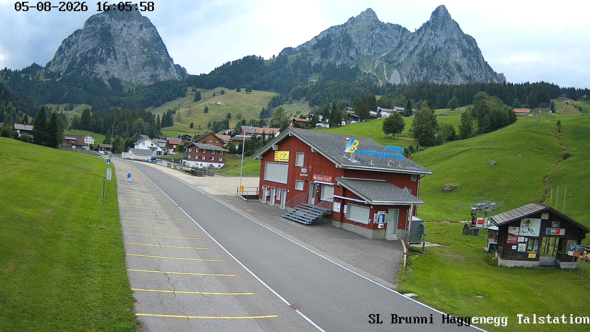 Archiv Foto Webcam Talstation Skilifte Brunni-Haggenegg, Zentralschweiz