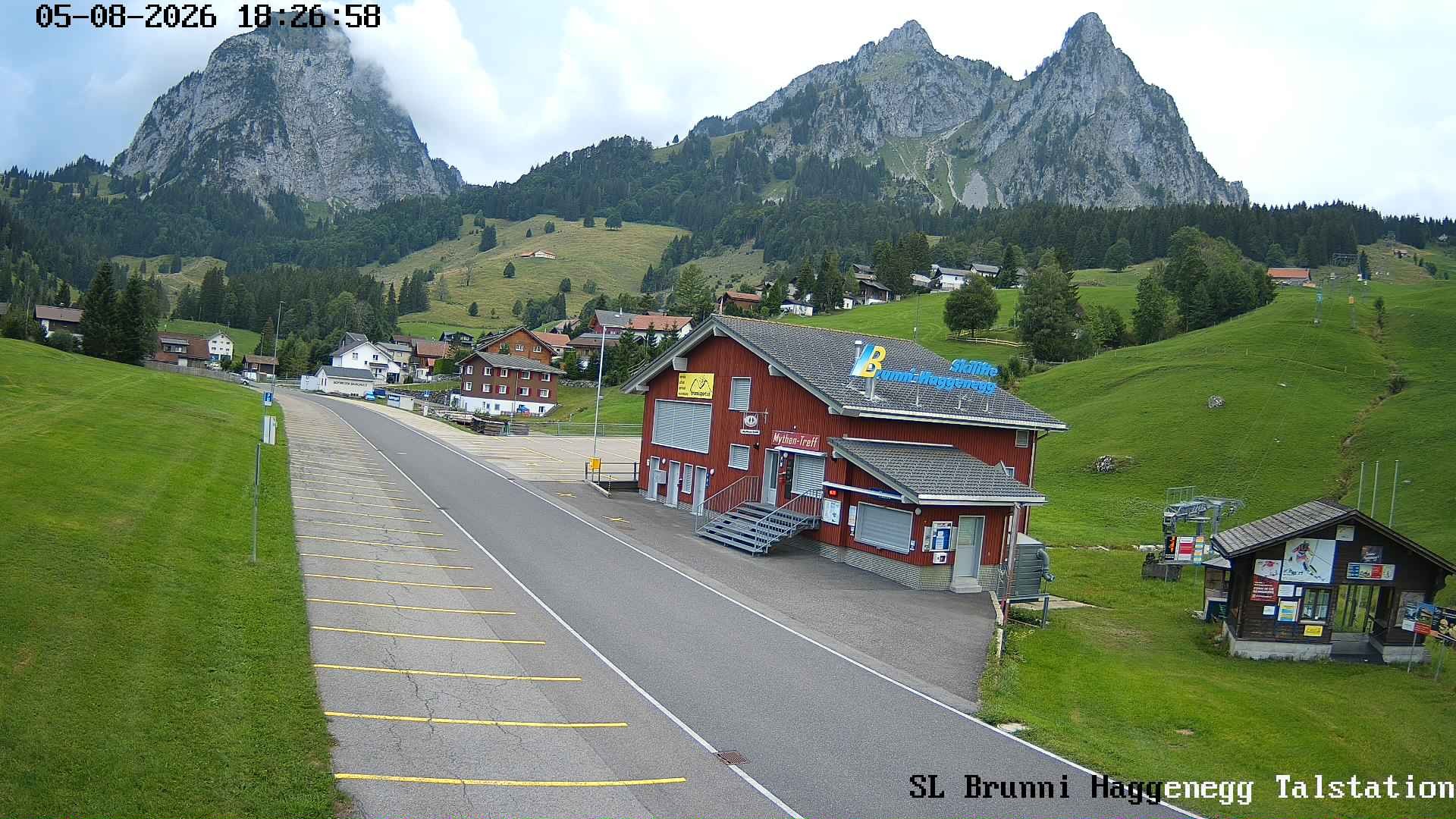 Archiv Foto Webcam Talstation Skilifte Brunni-Haggenegg, Zentralschweiz