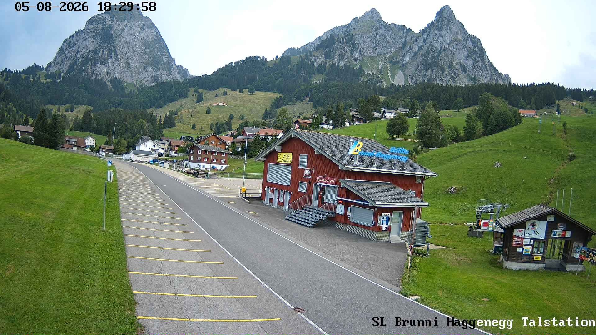 Archiv Foto Webcam Talstation Skilifte Brunni-Haggenegg, Zentralschweiz