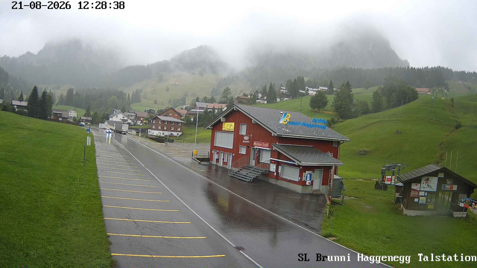 Archiv Foto Webcam Talstation Skilifte Brunni-Haggenegg, Zentralschweiz