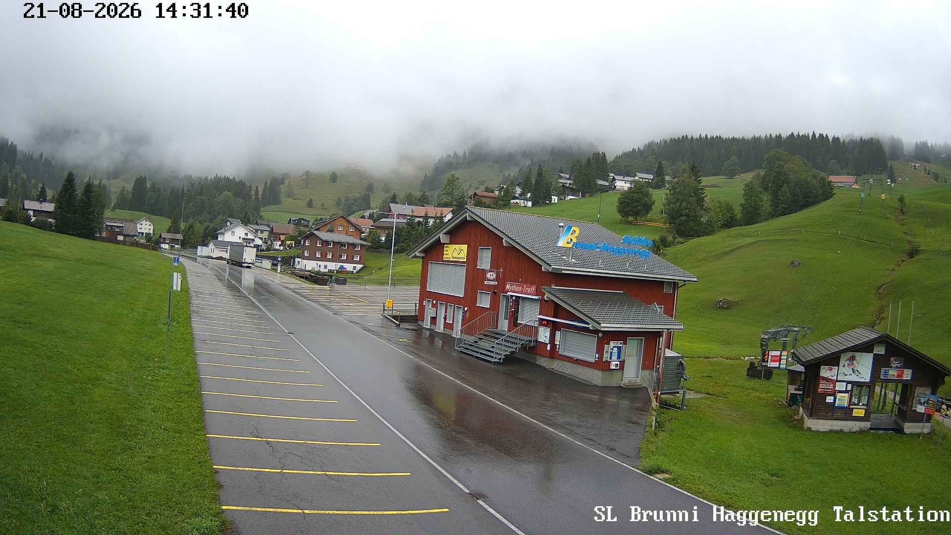 Archiv Foto Webcam Talstation Skilifte Brunni-Haggenegg, Zentralschweiz