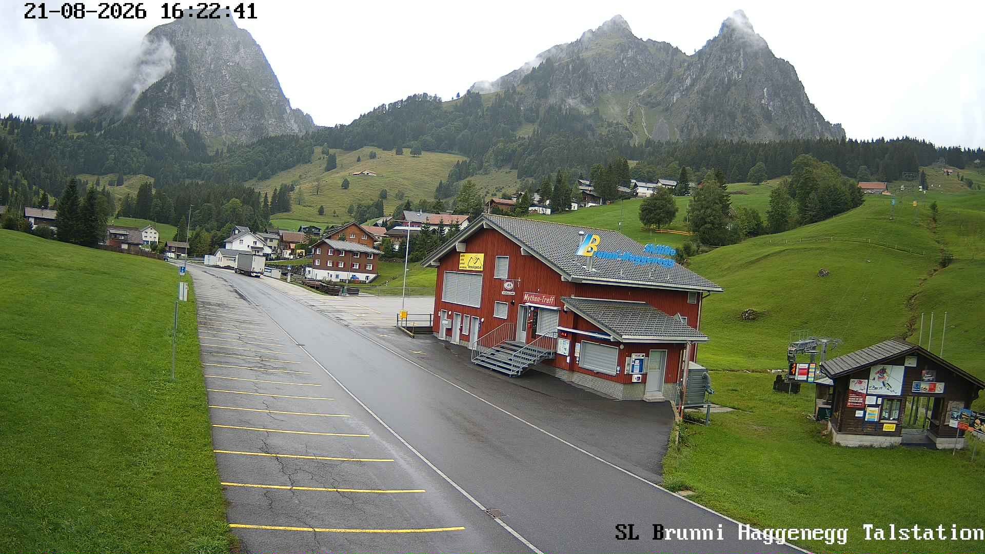 Archiv Foto Webcam Talstation Skilifte Brunni-Haggenegg, Zentralschweiz