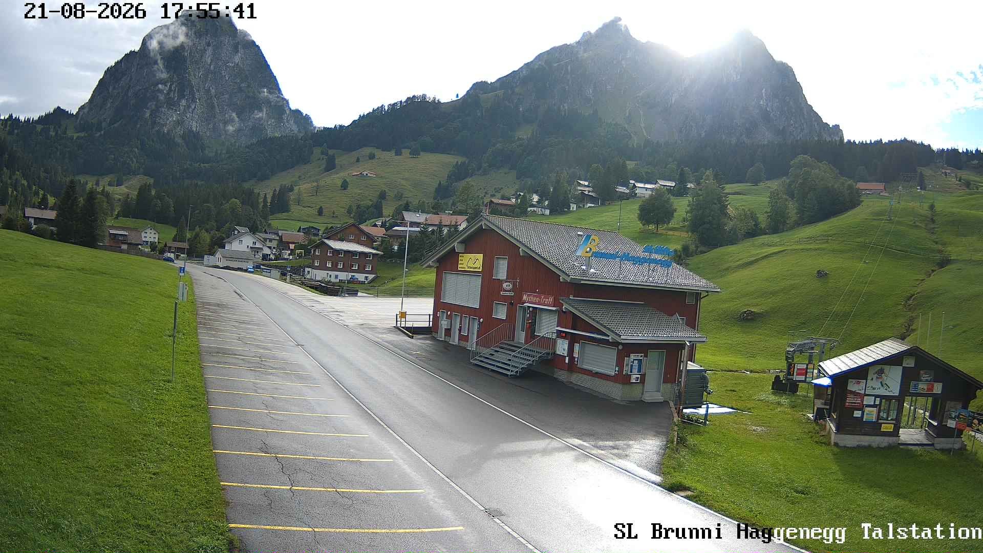 Archiv Foto Webcam Talstation Skilifte Brunni-Haggenegg, Zentralschweiz