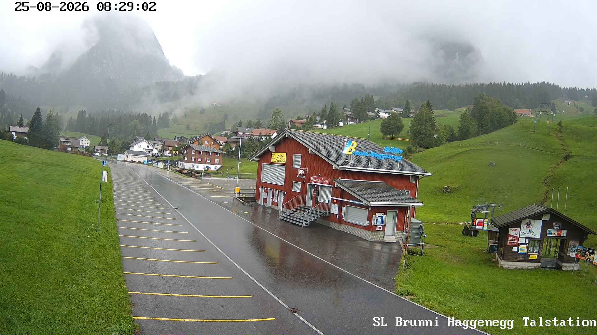 Archiv Foto Webcam Talstation Skilifte Brunni-Haggenegg, Zentralschweiz