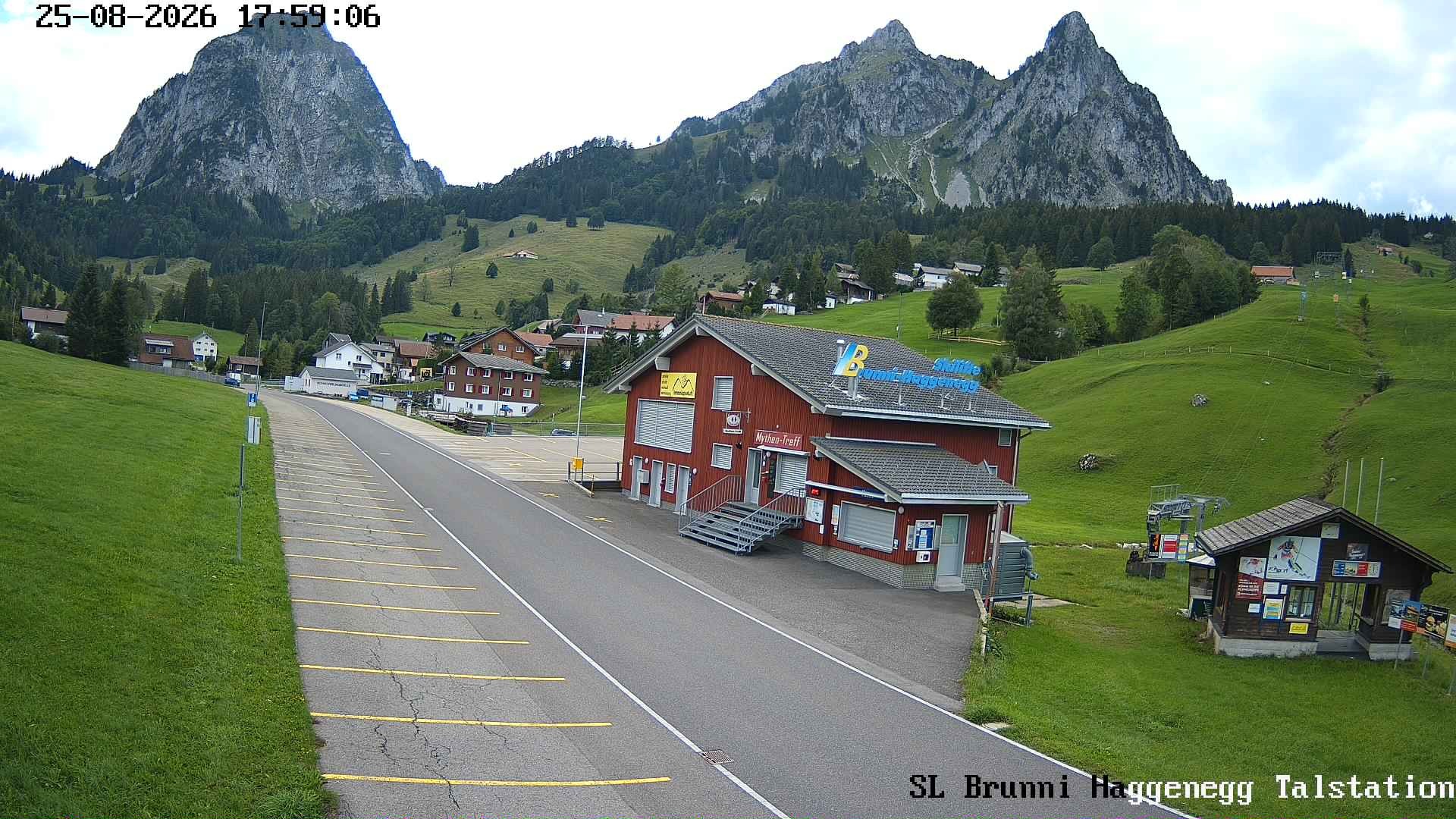 Archiv Foto Webcam Talstation Skilifte Brunni-Haggenegg, Zentralschweiz