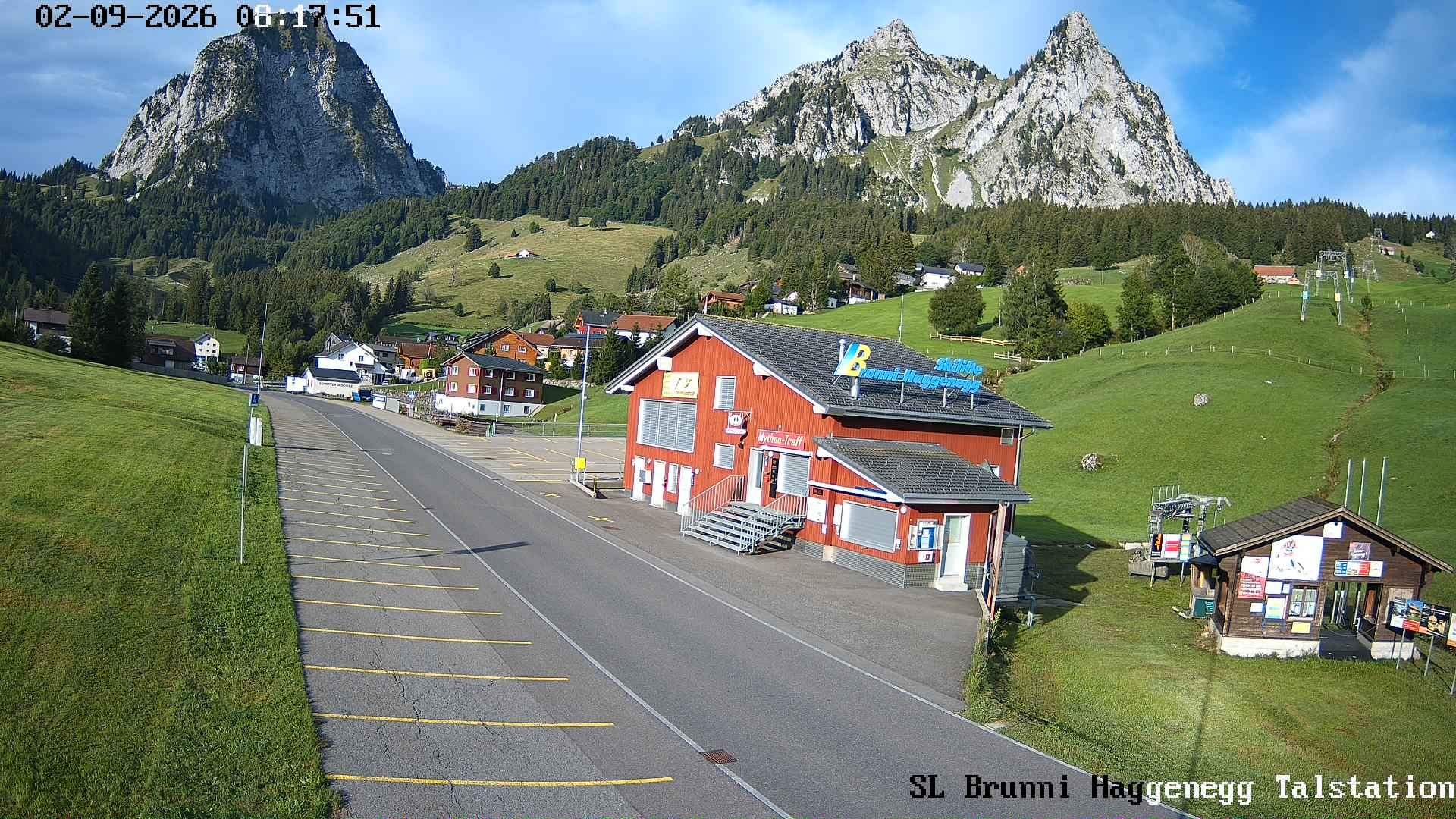 Archiv Foto Webcam Talstation Skilifte Brunni-Haggenegg, Zentralschweiz