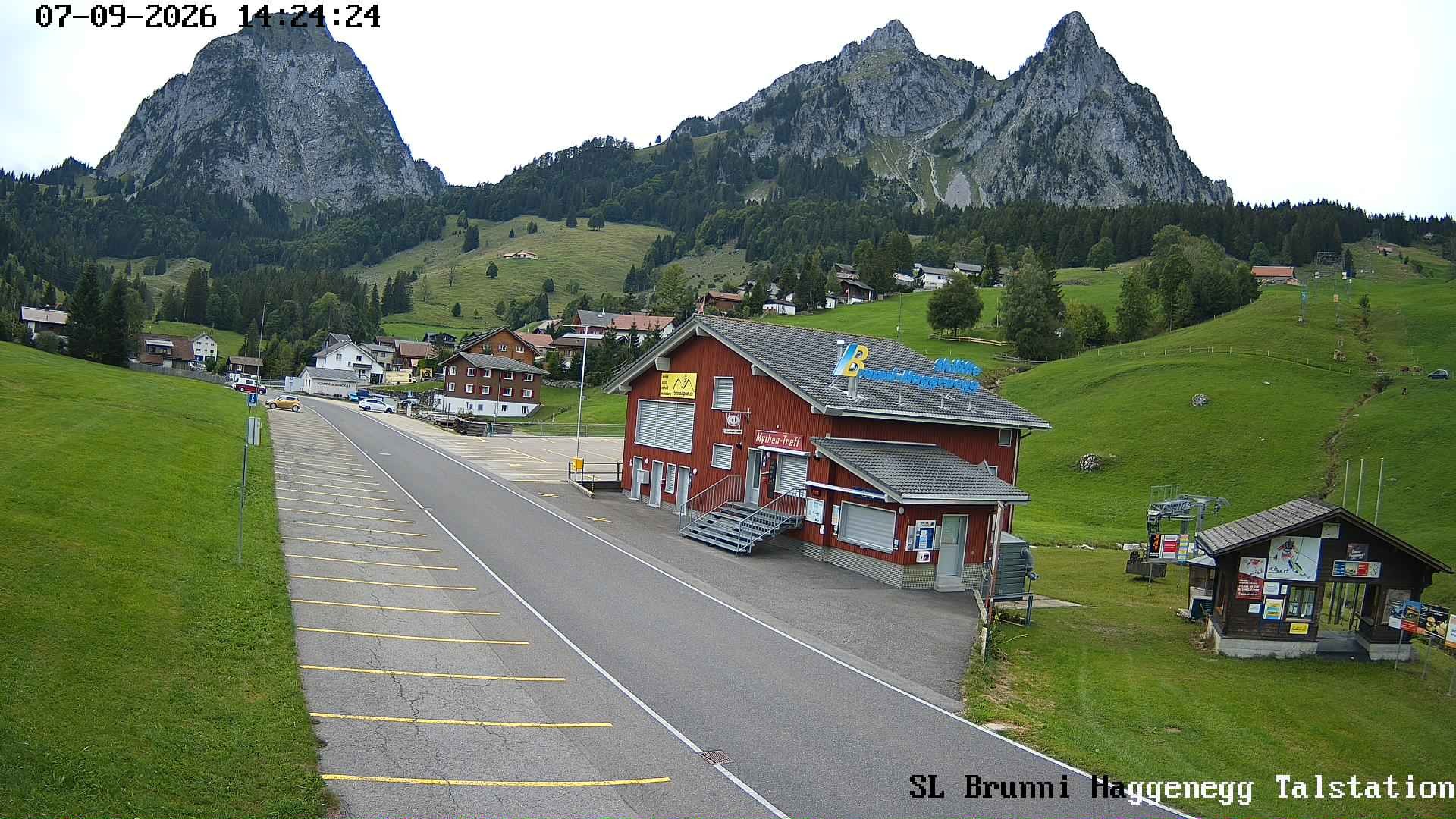 Archiv Foto Webcam Talstation Skilifte Brunni-Haggenegg, Zentralschweiz