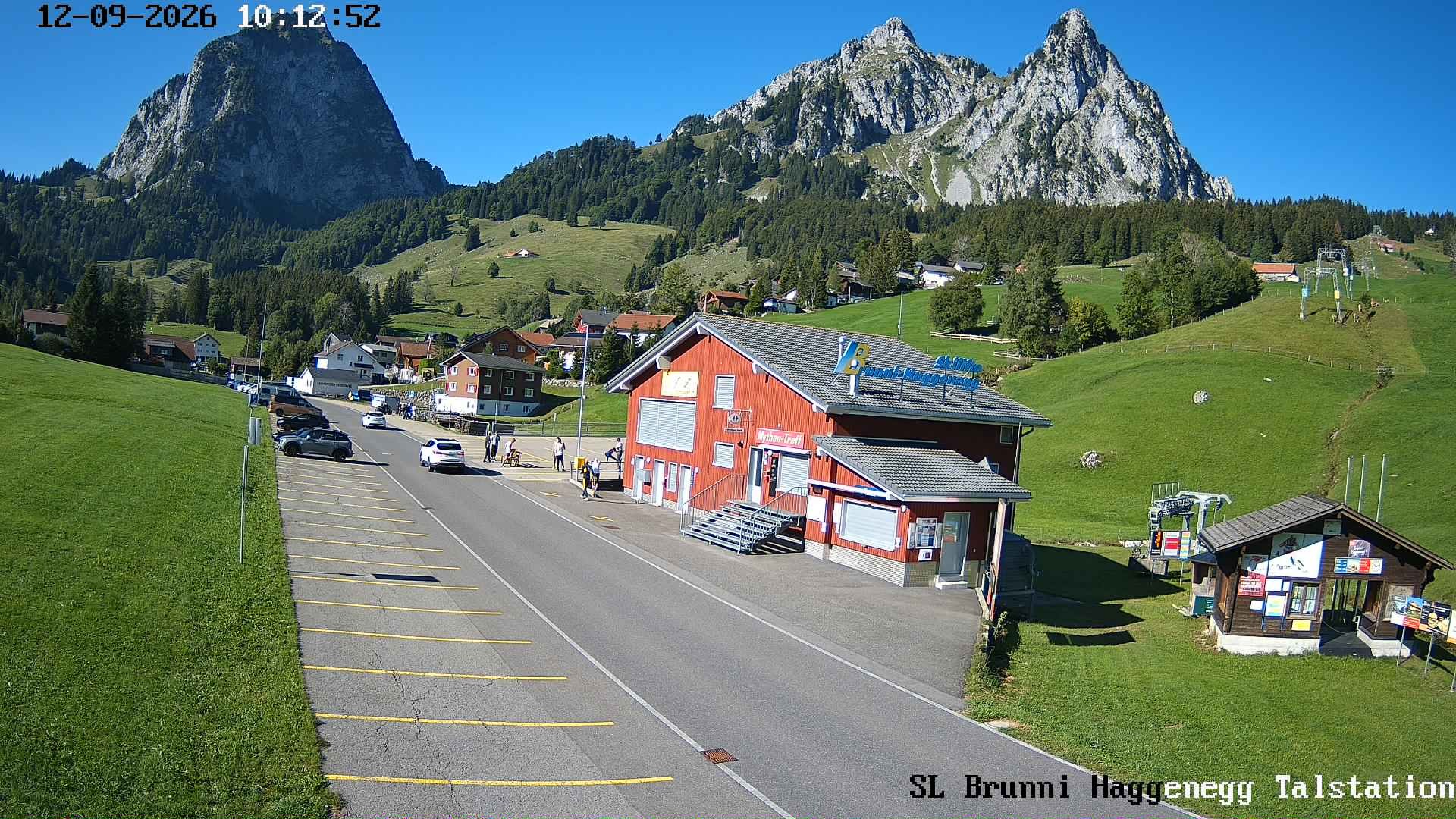Archiv Foto Webcam Talstation Skilifte Brunni-Haggenegg, Zentralschweiz