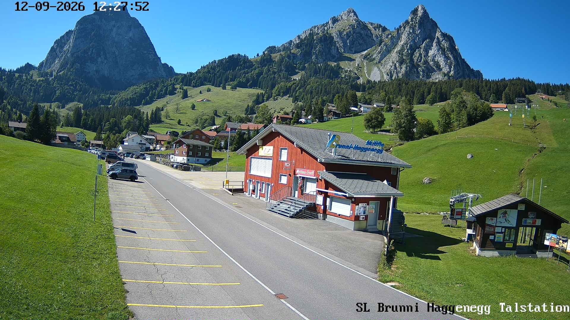 Archiv Foto Webcam Talstation Skilifte Brunni-Haggenegg, Zentralschweiz